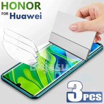 3Pcs Hydrogel on the Screen Protector For Honor 10 Lite 70 8x 20 9x 50 60 Pro Hy - £5.84 GBP