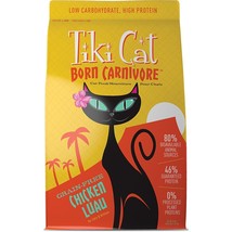 Tiki Pet Cat Carnivore Grain Free Chicken and Eggs 11.1Lb - $100.93