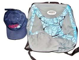 2012 JoURNEY 2 Mysterious Island Movie Promo Hat &amp; Backpack THE ROCK New - £23.69 GBP
