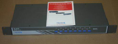 TRENDNET TK-801R 8-Port Rack Mount KVM Switch TK-801R Rackmount - $65.00