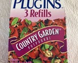 Glade Johnson Wax PlugIns 3 Refills Country Garden Potpourri Vintage Col... - £24.65 GBP