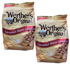 2 Packs Werther&#39;s Original Hard Caramel Candy, 30 oz - £32.39 GBP