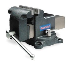 Westward 4Yp27 5&quot; Standard Duty Combination Vise With Swivel Base - £134.07 GBP