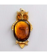 DODDS Vintage Jelly Belly Owl Amber - £11.50 GBP