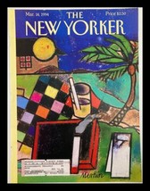 COVER ONLY The New Yorker March 14 1994 Wishing You Were Here by Richard Merkin - £9.60 GBP