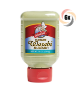 6x Bottles Woeber&#39;s Supreme Wasabi Mustard Sauce  | 10oz | Fast Shipping - $742.99 MXN
