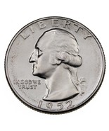 1952 25C Washington Silver Quarter Gem Proof (PF) - €86,24 EUR