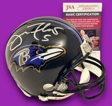 Joe Flacco Autographed Signed Baltimore Ravens Mini Helmet Jsa Certified - £114.71 GBP
