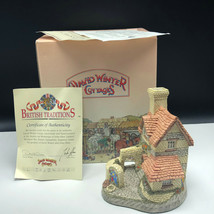 David Winter cottage figurine British Traditions July nib box coa St Anne&#39;s well - £31.11 GBP