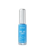 KISS NY PRECISION BRUSH NAIL ART LINER FOR FINE DETAILING #NAL07 BLUE LA... - $3.59 CAD