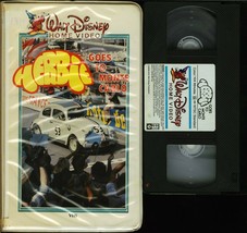 Herbie Goes To Monte Carlo Vhs Julie Sommars Disney Video Clamshell Case Tested - £5.55 GBP