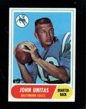 1968 TOPPS #100 JOHNNY UNITAS VG COLTS HOF *X109802 - $32.34