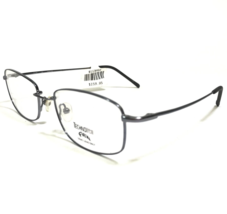 Technolite Flex Eyeglasses Frames TLF604 GM Shiny Silver Square 53-19-140 - £59.62 GBP