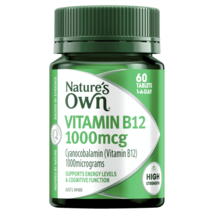 Nature’s Own Vitamin B12 1000mcg 60 Tablets - £66.12 GBP