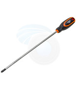 PH2x300mm Phillips Cross Point Screwdriver Magnetic Tip Rubber Handle - £6.41 GBP