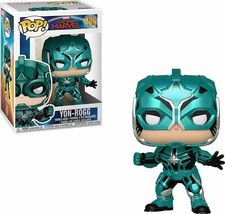 Funko Pop! # 429 Yon Rogg Captain Marvel Star Commander Starforce Bobblehead - £10.68 GBP