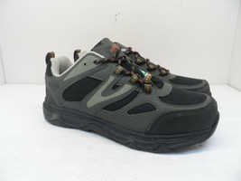 AGGRESSOR Mens Low-Cut Steel Toe Steel Plate Safety Hiking Shoes Grey Size 8.5M - £33.41 GBP