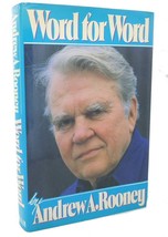Andrew A. Rooney WORD FOR WORD  1st Edition 1st Printing - £35.76 GBP