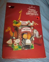 Unused Hallmark Riddle Critters Centerpiece Designed for Valentine&#39;s Day-16 inch - £11.18 GBP