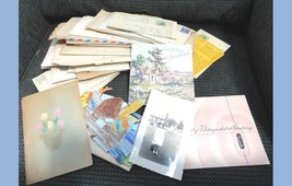 Lot 1940s Antique William H. Long Letters Cards Somerville Nj Billy Edith Sue - £71.18 GBP