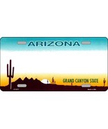 Arizona State Background Blank Novelty Metal License Plate - £17.14 GBP