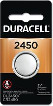 Duracell Lithium Battery Security 3 Volt DL2450B 1 Each (Pack of 2) - $10.53