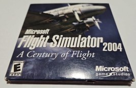 Microsoft Flight Simulator 2004 A Century of Flight 4-Disc Set - Tested - £15.58 GBP