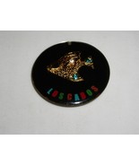 Los Cabos Pendant Necklace Acrylic Gold Fish With Stones Costume Jewelry... - $27.43 CAD