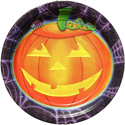 Playful Pumpkins 7&quot; Plates 50 Pack - $2.99