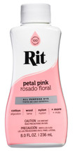 Rit All Purpose Liquid Dye, Petal Pink, 8oz - £4.47 GBP