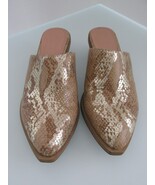Chinese Laundry Women's Snakeskin/Reptile Mules Size 8M - $18.00