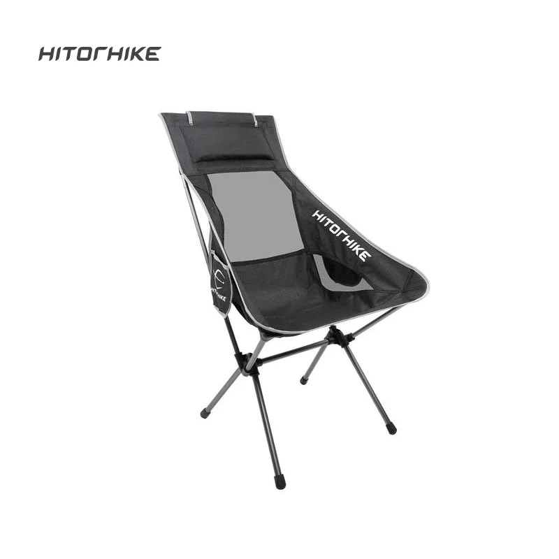 Outdoor Moon Chair Lightweight Fishing Camping BBQ Chairs Portable Folding - £57.57 GBP