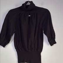 Nine West Jeans Elegant Black Turtleneck Sweater - $181.18 MXN