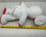 Walmart plush white mouse Red Ears Hands Feet stuffed toy black nose no ... - $39.59