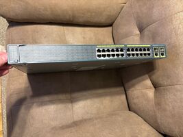 Cisco WS-C2960-24LC-S 24-Port 10/100 + 8x PoE - $9.90
