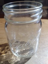 Ball Regular Mouth Pint Glass Mason Jar Made In The Usa - £3.99 GBP