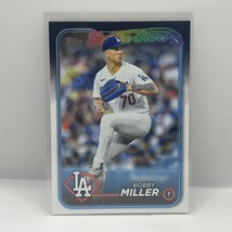 2024 Topps Series 1 Baseball Bobby Miller Future Stars #115 Los Angeles Dodgers - £1.56 GBP