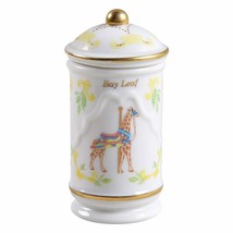 Lenox Porcelain Carousel Spice Jar - Bay Leaf - £12.98 GBP