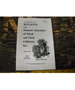 NAWCC Bulletin Suppliment August 1980 State of the Association - $183.21 MXN