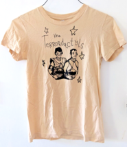 The Terrordactyls t-shirt top tee women&#39;s size MEDIUM slim fit defunct band - £23.69 GBP