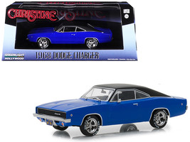 1968 Dodge Charger (Dennis Guilder&#39;s) Blue with Black Top &quot;Christine&quot; (1983) Mov - £28.49 GBP