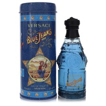 Blue Jeans Cologne By Versace Eau De Toilette Spray (New Packaging) 2.5 oz - £30.78 GBP