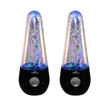beFree Sound Bluetooth LED Dancing Water Multimedia Speakers in Black - $112.49 CAD