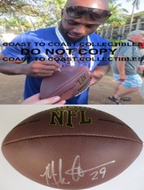 MIKE ADAMS,COLTS,49ERS,BRONCOS,BROWNS,SIGNED,AUTOGRAPHED,NFL FOOTBALL,CO... - £87.04 GBP