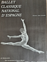 Paul Magne -ballet National Classic Spain- Poster Original Show -1980 - £117.39 GBP