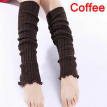 Fashion Women Girl Winter Long Leg Warmers Knit Crochet Leggings Stocking  Hs - £3.89 GBP