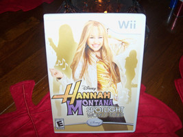 Disney Hannah Montana Spotlight World Tour  (Wii, 2007) EUC - £24.22 GBP