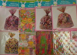 Easter Basket Bags &amp; Ties 22”x25”x4”, 2 Bags/Pk, Select Theme - £2.36 GBP