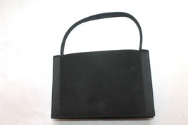  STRAWBRIDGE &amp; Clothier Spain VTG Black 8 x 5 1.2 &quot;  handbag purse  - $14.85