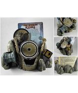 Too Many Bones Day Counter, 3D printed, base, slots, Gray model - $13.00